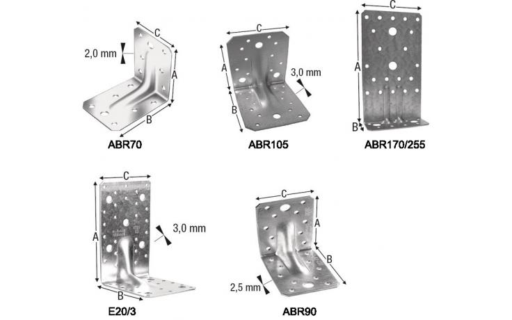 Ъглов Конектор ABR E20 E