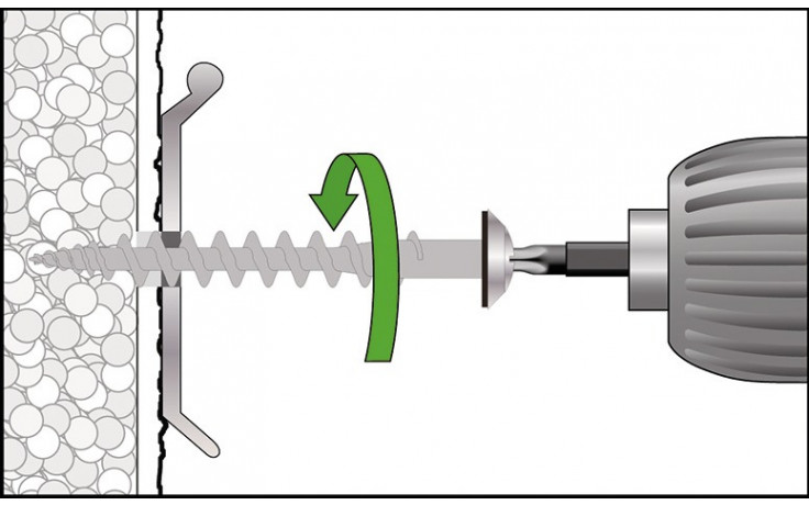 Isolierschraubdübel IPSD - telegrau RAL 7045 - Länge 80mm