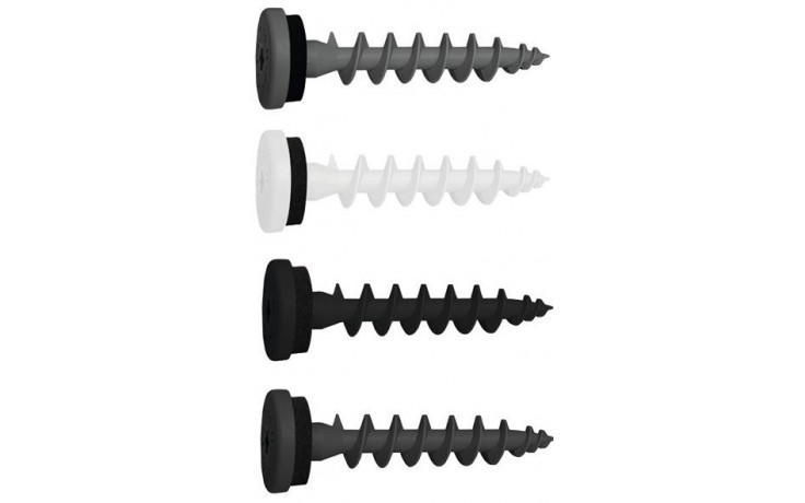 Isolierschraubdübel IPS-H - weiß RAL 9003 - Länge 55mm