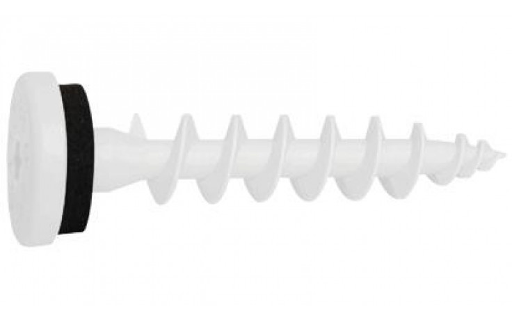 Isolierschraubdübel IPS-H - weiß RAL 9003 - Länge 55mm
