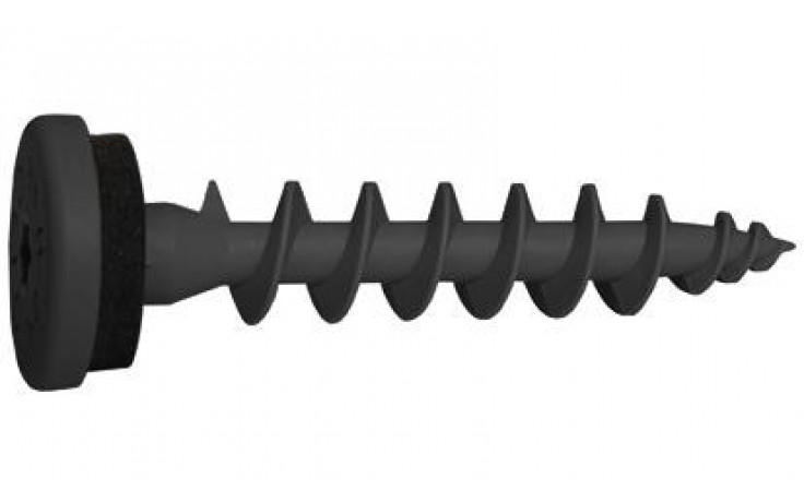 Isolierschraubdübel IPS-H - anthrazit RAL 7016 - Länge 55mm
