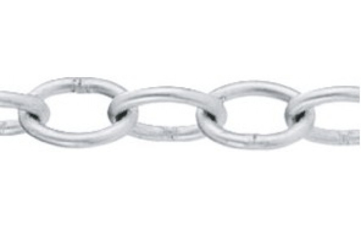 Normkette 6 mm verzinkt, Nutzlast 250 kg, 30 Meter pro Bund