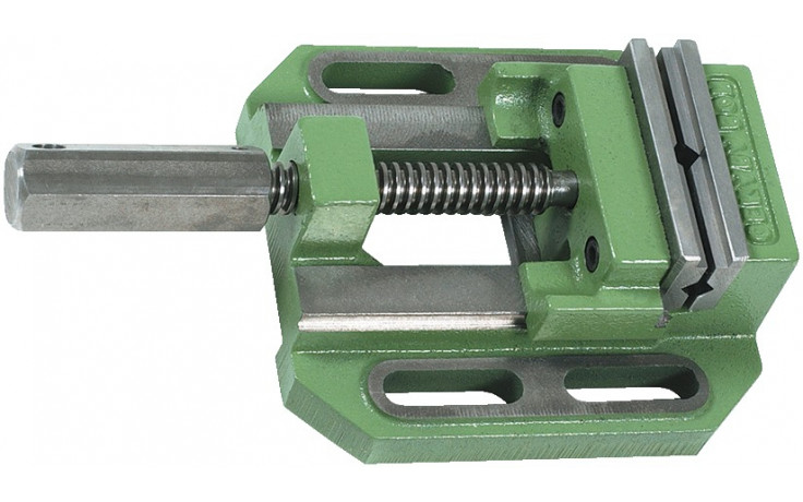 Präzisions-Maschinenschraubstock, Spannweite 115 mm, Backenbreite 100 mm