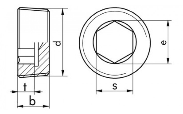 Verschlussschraube DIN 906 - A4 - R 1/8