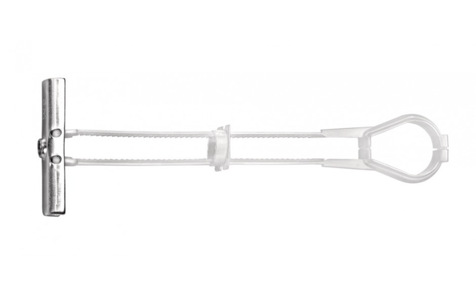 Hohlraumdübel UNI - Stahl - verzinkt blau - Nylon - M 4