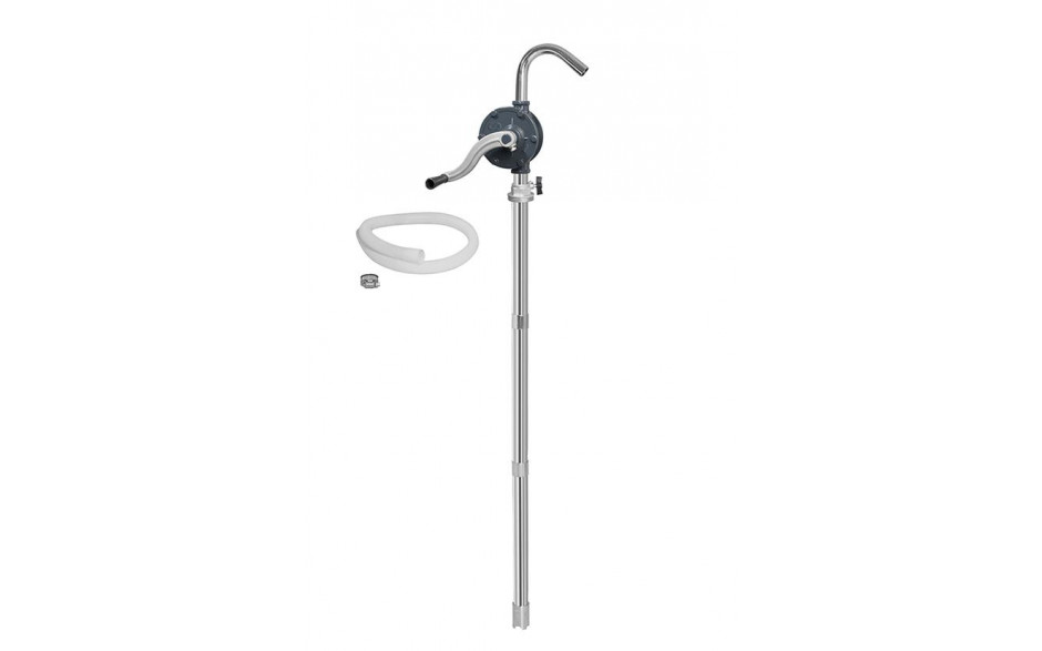 Aluminium Kurbelpumpe mit Schlauch,Förderleistung 12-16l/min,für Schalöle/Motoröle