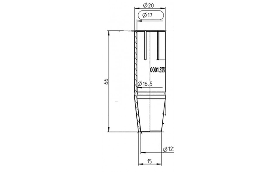 FRONIUS Gasdüse konisch AL2300