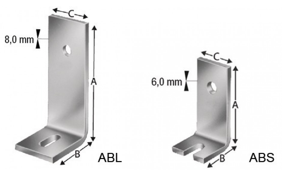 SIMPSON Winkelverbinder ABL75 14G feuerverzinkt