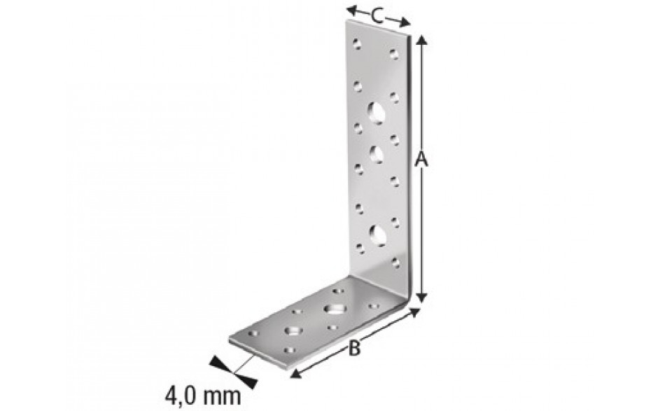 SIMPSON Winkelverbinder AG40412 feuerverzinkt