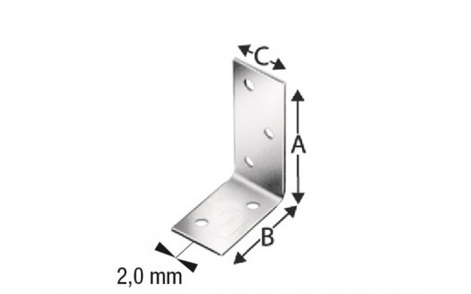 SIMPSON Winkelverbinder ANPS204625 feuerverzinkt