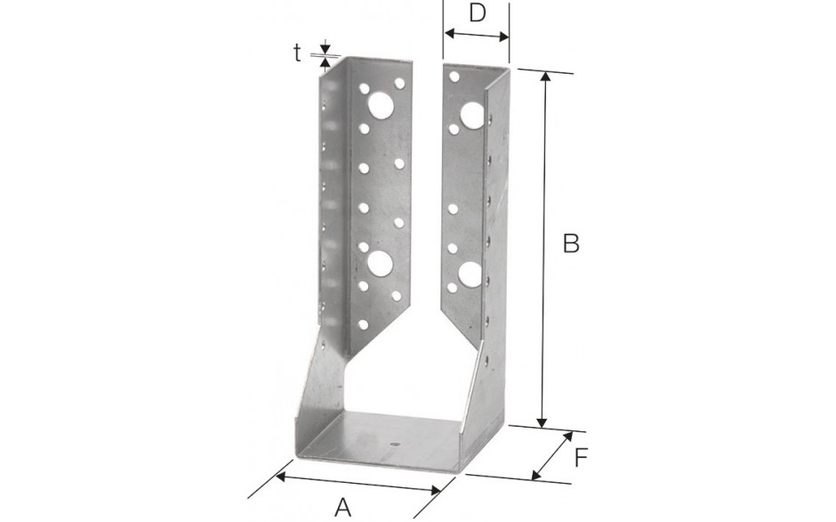 SIMPSON Balkenschuhe BSIN 60 x 95 TZN innenliegend mit Bewertung