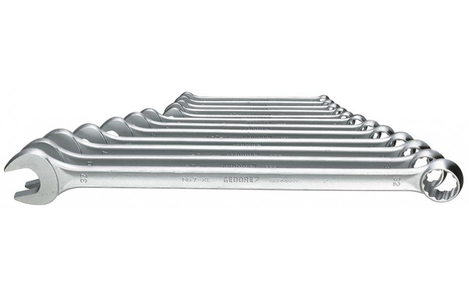 Ringmaulschlüssel-Satz 7 XL-012, 12-teilig