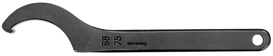 Hakenschlüssel mit Nase DIN 1810 45/50 mm
