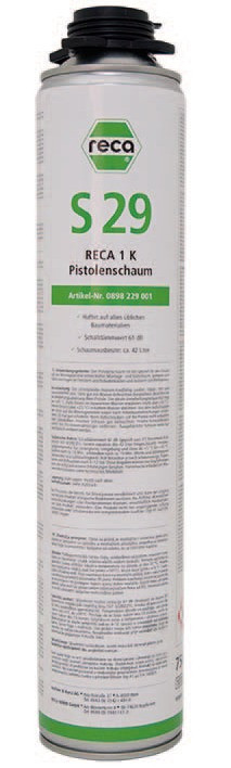 S 29 1-Komponenten Pistolenschaum B3 750 ml