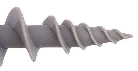 Isolierschraubdübel IPSD - telegrau RAL 7045 - Länge 80mm