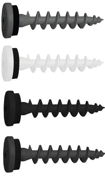 Isolierschraubdübel IPS-H - weiß RAL 9003 - Länge 55mm
