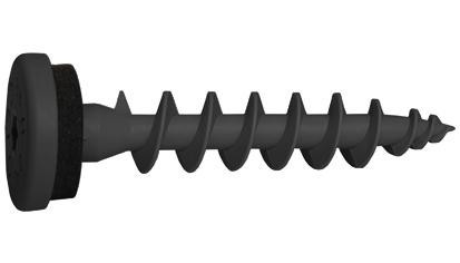 Isolierschraubdübel IPS-H - anthrazit RAL 7016 - Länge 55mm
