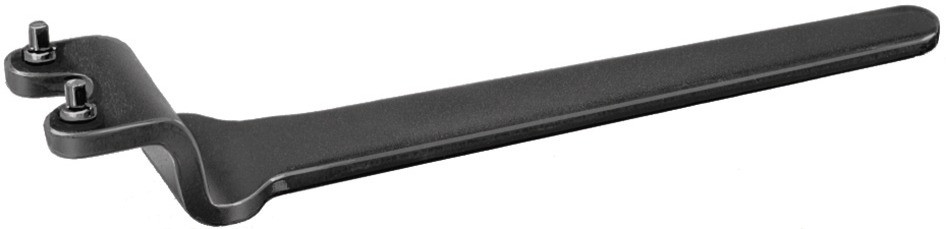 Stirnlochschlüssel, gekröpft, Bereich Zapfen-Ø: 5 mm