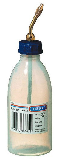 Plastiköler, Messingspritzrohr, 2/0.25