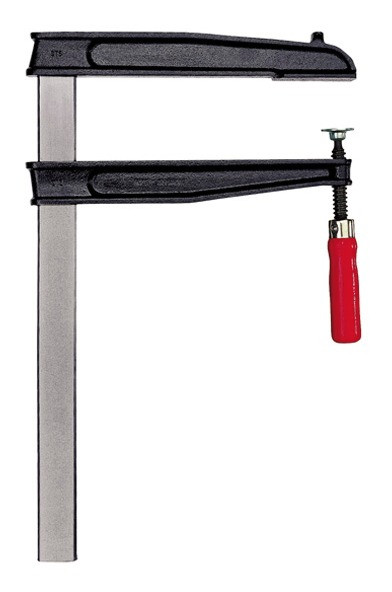 Tiefspann-Schraubzwinge, Spannweite 600 mm, Ausladung 200 mm