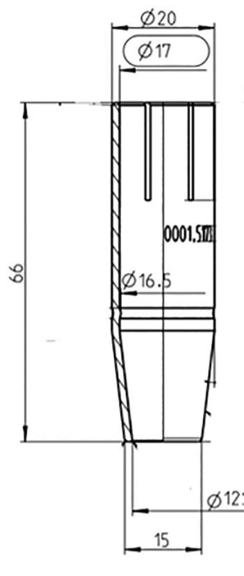 FRONIUS Gasdüse konisch AL2300