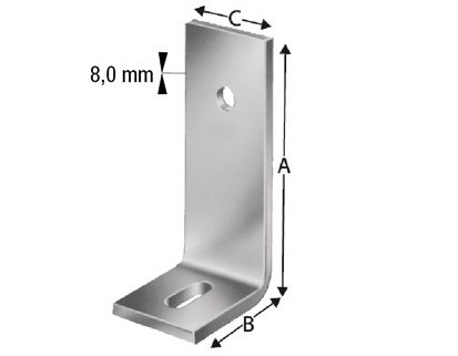 SIMPSON Winkelverbinder ABL100 14G feuerverzinkt