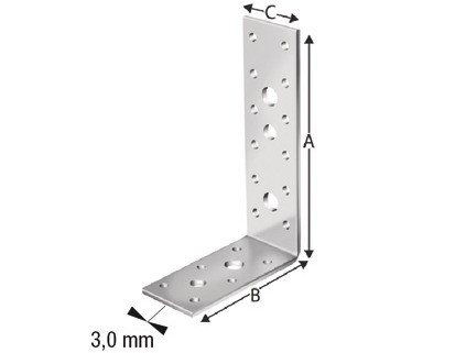 SIMPSON Winkelverbinder AG40314 feuerverzinkt