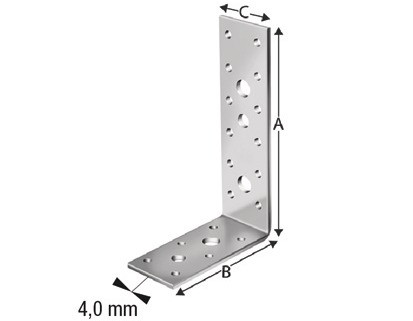 SIMPSON Winkelverbinder AG40412 feuerverzinkt