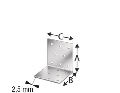 SIMPSON Winkelverbinder ANP2561060 feuerverzinkt