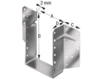 SIMPSON Balkenschuhe BSS 80 x 150 TZN außenglied mit Bewertung