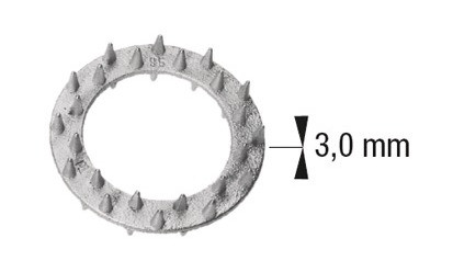 SIMPSON Scheibendübel GEKA C10-65 35,5 verzinkt Zweiseitig