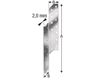 SIMPSON SPARRENPFETTENANKER SPF250 LINKS TZN