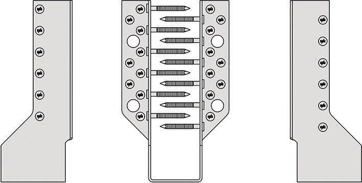 SIMPSON Balkenschuhe BSNN 60 x 160 TZN außenliegend mit Bewertung