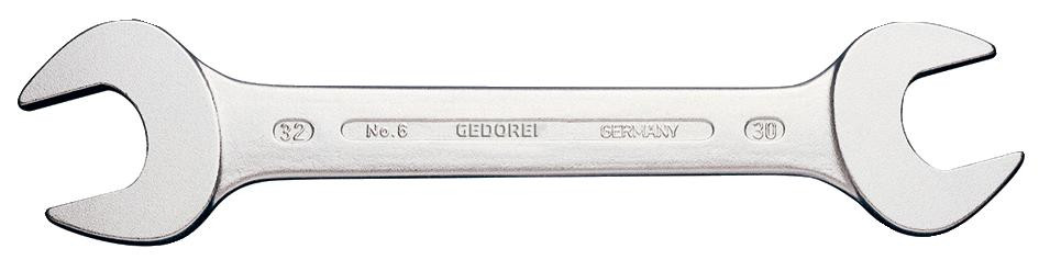 GEDORE Doppelmaulschlüssel Chrom-Vanadium SW 4 x 4,5 mm DIN 3110